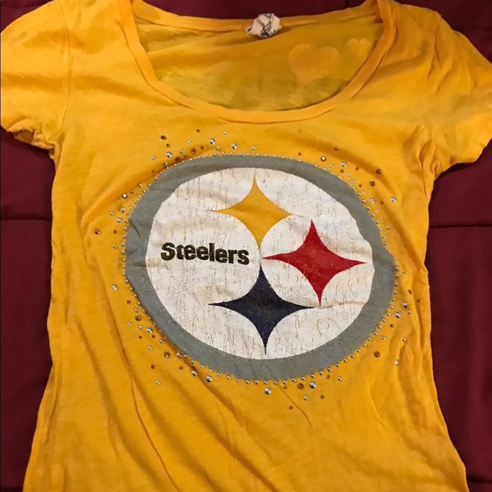 PINK STEELERS shirt/Steelers Sweatpants